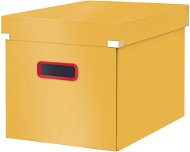 Leitz Cosy Click & Store veľkosť L, 32 x 31 x 36 cm, žltá - Archivačná krabica