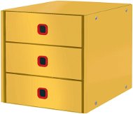 Leitz Cosy Click & Store, 3 részes, sárga - Fiókos doboz