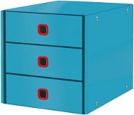 Leitz Cosy Click & Store, 3-dielny, modrý - Zásuvkový box