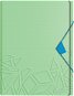 Leitz UrbanChic with compartments, green - Document Folders