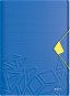 Leitz UrbanChic A4 tri-fold with elastic band, blue - Document Folders