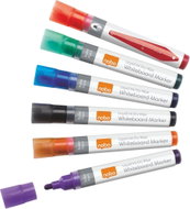 NOBO Liquid Ink Drywipe, mix of colours - pack of 6 - Markers