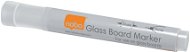 NOBO Glass Whiteboard Markers, bílý - balení 4 ks - Markers