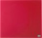 NOBO sklenená 30 × 30 cm, červená - Magnetická tabuľa