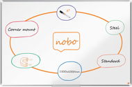 NOBO Premium Plus 150 cm x 100 cm - weiß - Magnettafel