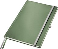 LEITZ Style A4, vonalas, kemény borító, zöld - 80 lap - Jegyzetfüzet