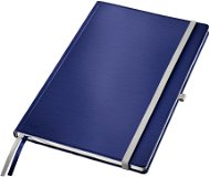LEITZ Style A4, vonalas, kemény borító, kék - 80 lap - Jegyzetfüzet