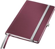 LEITZ Style A5, 80 sheets, lined, hard cover, red - Notepad