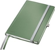 LEITZ Style A5, vonalas, kemény borító, zöld - 80 lap - Jegyzetfüzet