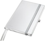 LEITZ Style A5, kockás, kemény borító, fehér - 80 lap - Jegyzetfüzet