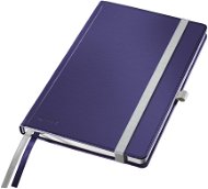 LEITZ Style A5, kockás, kemény borító, kék - 80 lap - Jegyzetfüzet