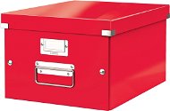 LEITZ WOW Click & Store A4 28,1 × 20 × 37 cm, červená - Archivačná krabica