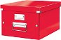 LEITZ WOW Click & Store A4 28.1 × 20 × 37 cm, červená - Archiváló doboz