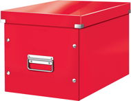LEITZ WOW Click & Store A4 32 × 31 × 36 cm, červená - Archivačná krabica