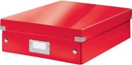 LEITZ WOW Click & Store A4 28,1 × 10 × 37 cm, rot - Archivbox