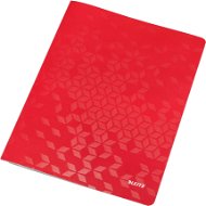 LEITZ WOW A4, 250 listů, červené - Document Folders