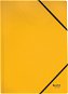 LEITZ RECYCLE A4 gumiszalaggal, sárga színű - Iratrendező mappa