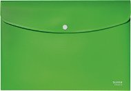 LEITZ RECYCLE A4, s gombíkom, zelené - Dosky na dokumenty