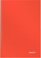 LEITZ Solid A5, hard cover, lined, red - Notepad
