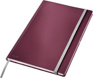 LEITZ Style A4, hard cover, lined, red - Notepad
