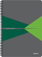 LEITZ Office A4, plastic cover, lined, green - Notepad