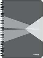 LEITZ Office A5, plastic cover, square, grey - Notepad