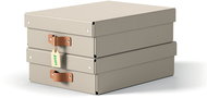 LEITZ Puro, size M low, beige - set of 2 - Storage Box