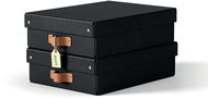 LEITZ Puro, size M low, black - set of 2 - Storage Box