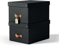 LEITZ Puro, size M, black - set of 2 - Storage Box