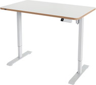 LEITZ Ergo elektrický 120 x 70 cm, bílý - Height Adjustable Desk