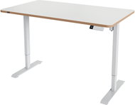 LEITZ Ergo elektrický 140 x 80 cm, bílý - Height Adjustable Desk