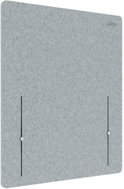 LEITZ desk divider 70 × 60 cm, height adjustable, grey - Table Accessory