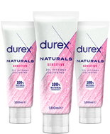 DUREX Naturals Sensitive 3× 100 ml - Lubrikační gel