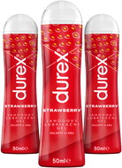 DUREX Strawberry 3×50 ml - Gel Lubricant