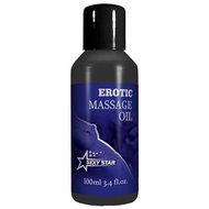 SEXY STAR MASSAGE OIL EROTIC MASSAGE OIL 100ML - Gel Lubricant