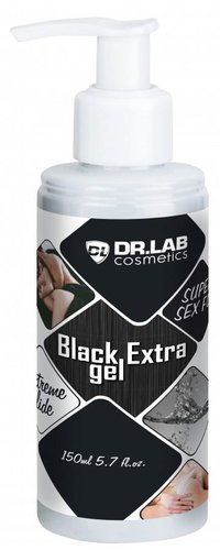 DR. LAB COSMETICS LUBRICATING BLACK EXTRA GEL 150ML - Gel Lubricant - Main image