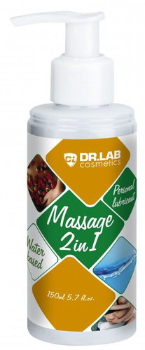 DR. LAB COSMETICS MASSAGE LUBRICATION GEL MASSAGE 2-IN-1 150ML - Gel Lubricant - Main image