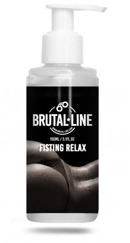 BRUTAL LINE LUBRICATING GEL FISTING RELAX 150ML - Gel Lubricant - Main image
