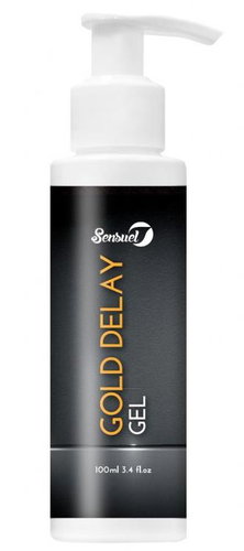 SENSUEL LUBRICATING GOLD DELAY GEL FOR DELAYING EJACULATION 100ML - Gel Lubricant - Main image
