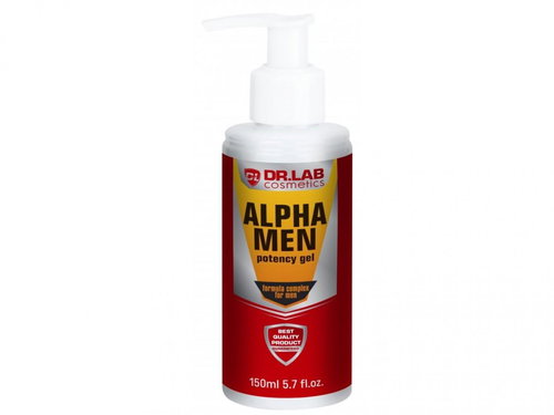 DR. LAB COSMETICS ALPHA MEN LUBRICATING GEL FOR ERECTION SUPPORT 150ML - Gel Lubricant - Main image