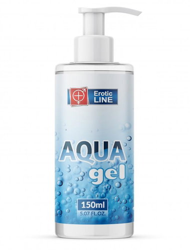 EROTIC LINE LUBRICATING AQUA GEL DROP 150ML - Gel Lubricant - Main image