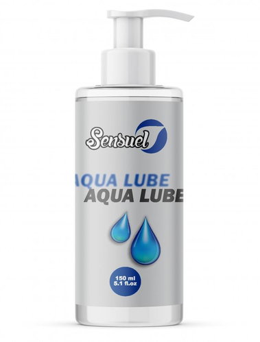 SENSUEL LUBRICATING GEL AQUA LUBE 150ML - Gel Lubricant - Main image