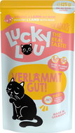 Lucky Lou Lifestage Adult with poultry and lamb 125 g - Cat Food Pouch