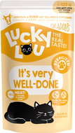 Lucky Lou Lifestage Sterilized with poultry and beef 125 g - Cat Food Pouch