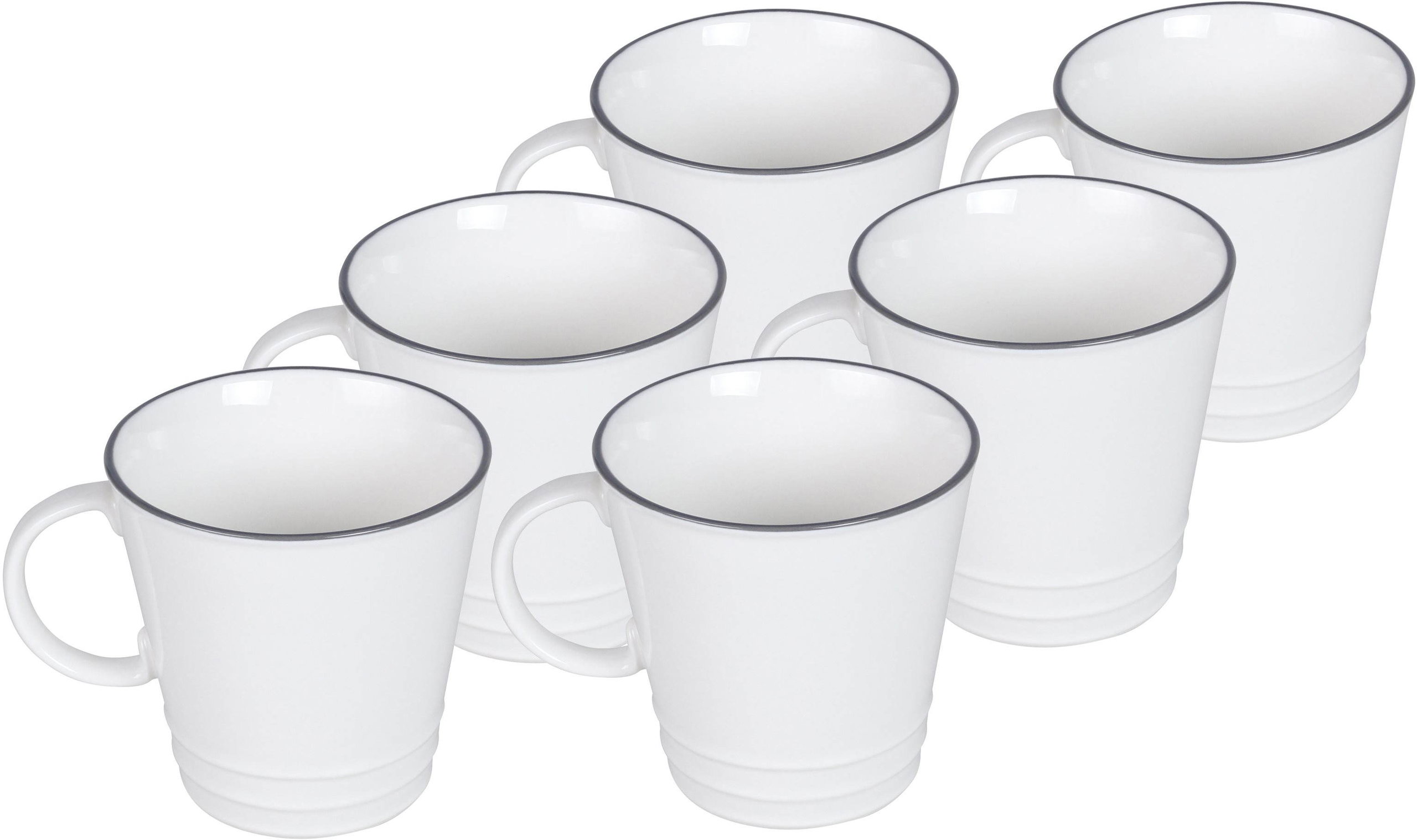 By-inspire Nostalgie bögrekészlet 6 db, 350 ml