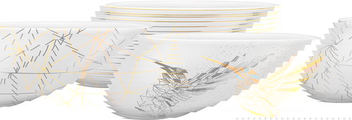 by-inspire Dishes 3pcs Bird - Bowl Set - Main image