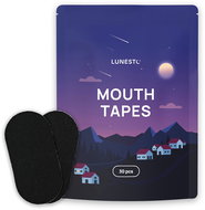 Lunesto Mouth tapes against snoring, black - Strips