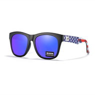 KDEAM Amphis 05 Pattern / Blue - Sunglasses