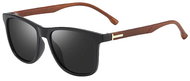 NEOGO Palree 5 Black Brown Wood / Black - Sunglasses