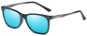 NEOGO Brent 5 Silver Black/Blue - Slnečné okuliare